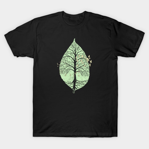 Fall Foliage T-Shirt by eriksandisatresa